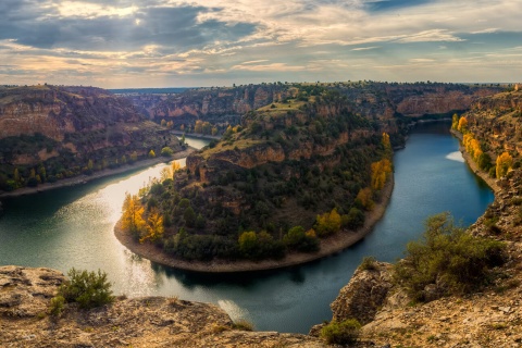 Gorges du Duratón à Ségovie