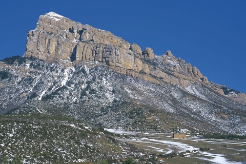 Peña Oroel en Huesca