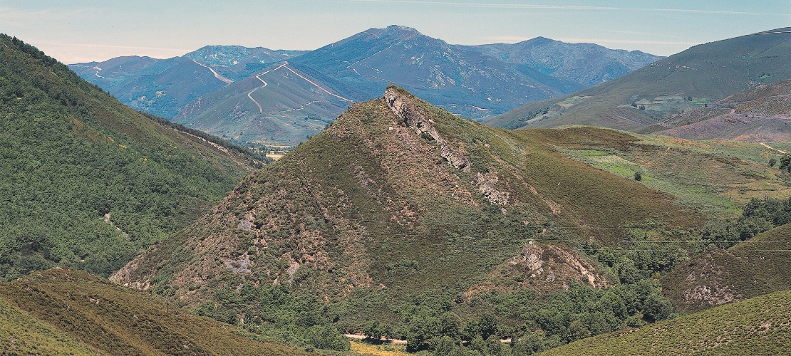 Sierra de Ancares mountains in Lugo