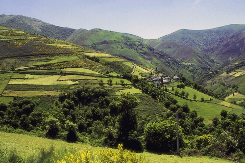 Sierra de Ancares mountains in Lugo