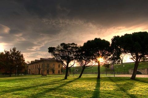 Parque de La Ciudadela, em Pamplona