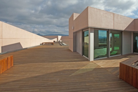 Terraço do Museu da Universidade de Navarra