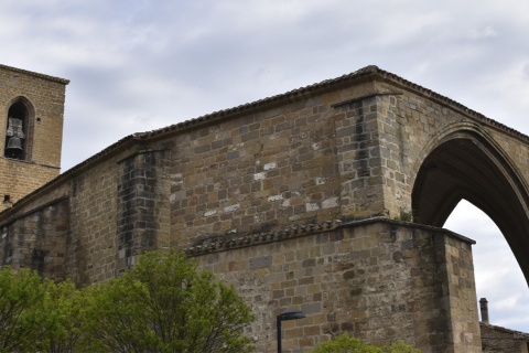 Igreja de San Salvador, em Sangüesa (Navarra)