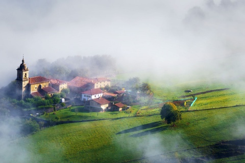 Vallée de l’Aramaio dans la province d’Álava, Pays basque