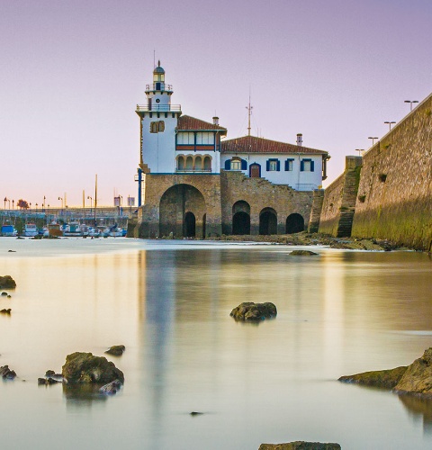 Getxo lighthouse. Bizkaia