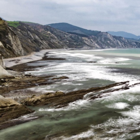 Szlak fliszowy w Zumaia (Kraj Basków)