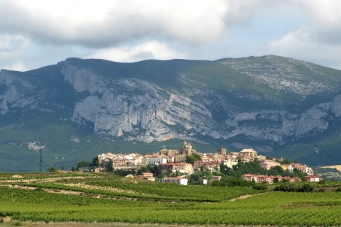 Vista de Laguardia, Álava (Paesi Baschi)