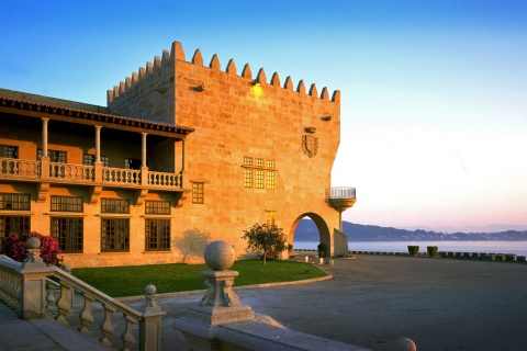 Vue extérieure du Parador de Baiona