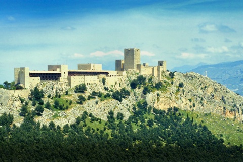 Vista externa do Parador de Jaén