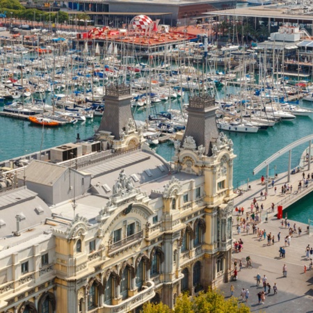 Hafen von Barcelona