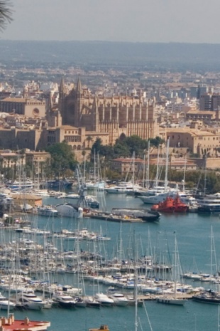 Blick auf Palma de Mallorca