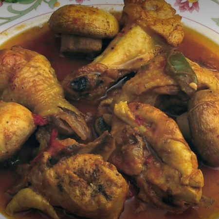 Pollo al chilindrón