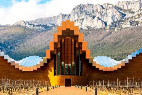 Bodega Ysios en La Guardia. Santiago Calatrava