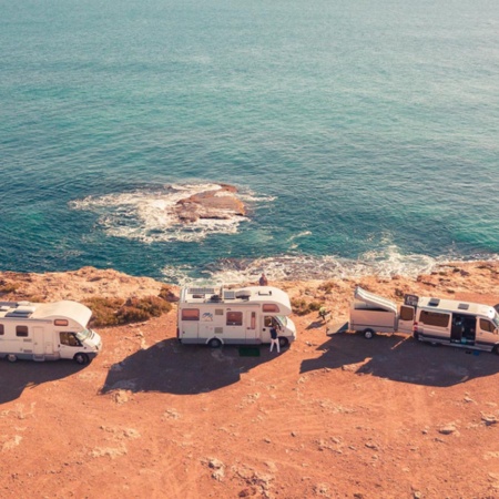 Camper sul mare a Torrevieja, Alicante