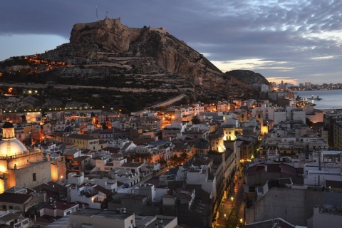 Panorámica de Alicante (Comunidad Valenciana)