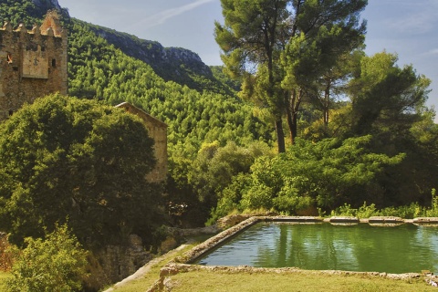 Mosteiro de Santa María de la Murta, em Alzira, Valência (Comunidade Valenciana)