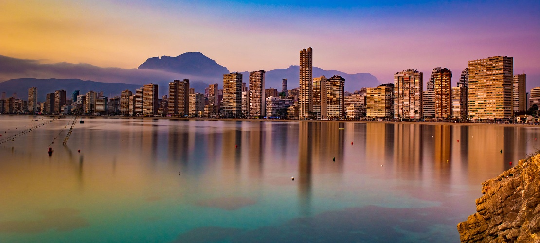 Vista de Benidorm, Alicante