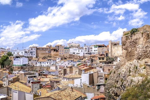 Vista de Buñol (Valência, Comunidade Valenciana)