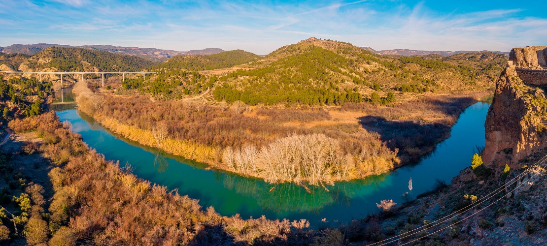 Ущелья, образуемые рекой Кабриэль в Кофрентесе, Валенсия