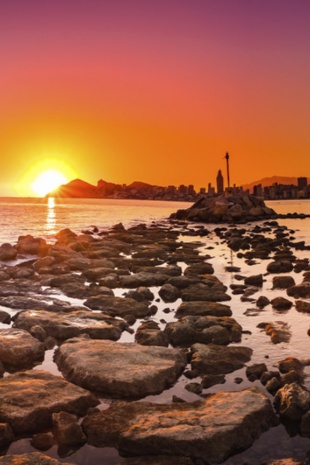 Playa de Denia (Alicante), en la Costa Blanca