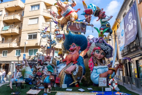 Fallas de Gandía, province de Valence, Communauté valencienne