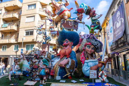 Fallas de Gandía, province de Valence, Communauté valencienne