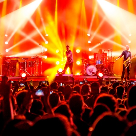 Concert at the International Festival of Benicàssim, in Castellón, region of Valencia