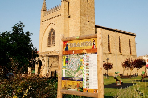 Church of San Juan Bautista in Obanos, Navarre