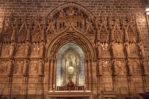 Kapelle des Heiligen Grals im Diözesanmuseum der Kathedrale von Valencia