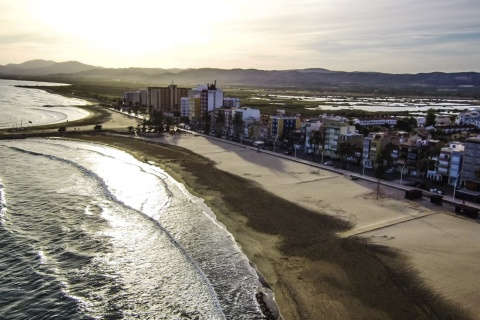 Plage de Torrenostra à Torreblanca (province de Castellón, région de Valence)