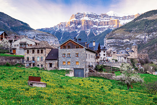 Torla en Huesca, Aragón