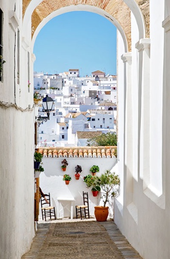 Vejer de la Frontera w Kadyksie w Andaluzji