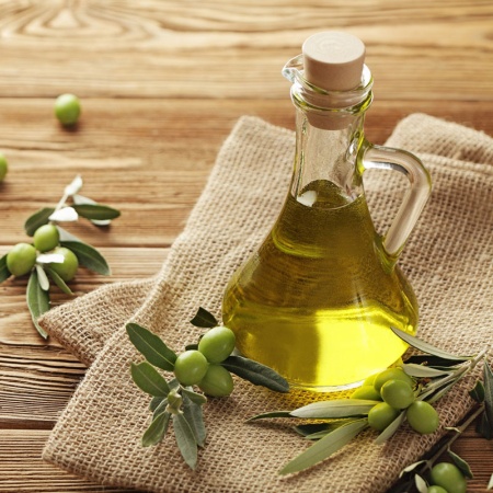 Bottle of olive oil