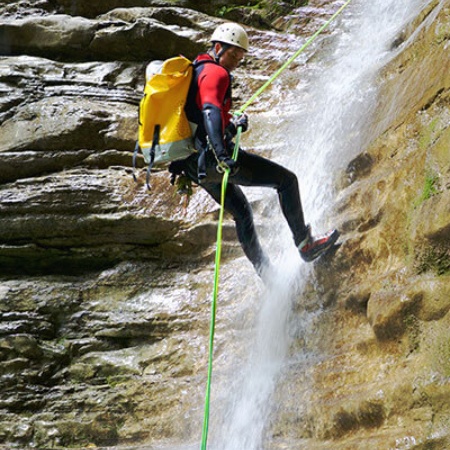 Canyoning in den Pyrenäen, Huesca