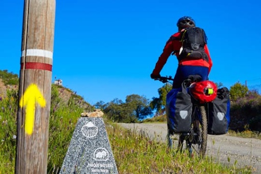 Le chemin de Compostelle à bicyclette