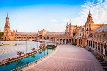 Plaza de España w Sewilli