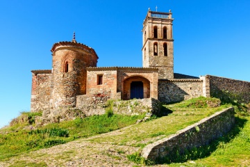 Moschee von Almonaster La Real (Huelva, Andalusien)