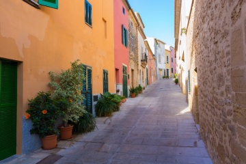 Centro storico di Alcúdia (Maiorca, Isole Baleari)