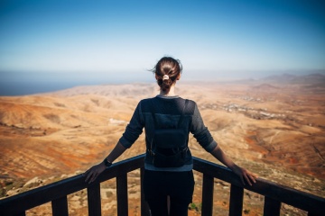 Mirador del Morro en Betancuria (Fuerteventura, Islas Canarias)