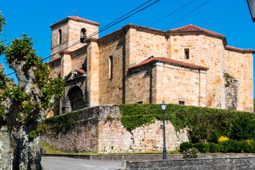 A igreja paroquial de San Pedro Ad Víncula, Liérganes (Cantábria)