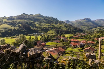 Vista de Liérganes (Cantábria)