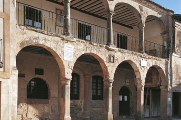 Hôtel de ville de Medinacelli, province de Soria (Castille-León)