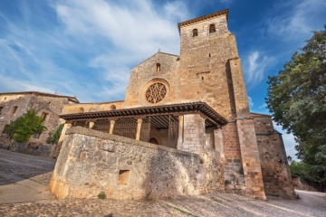 Collégiale de San Cosme à Covarrubias (province de Burgos, Castille-et-León)