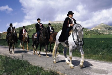 Caballada de Atienza parade, Guadalajara