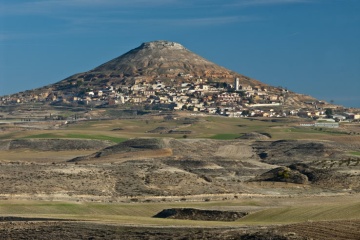 Vue de Hita (province de Guadalajara, Castille-La Manche)