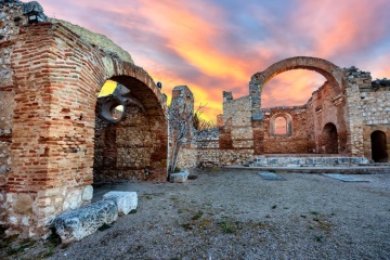 Rovine della Chiesa di San Pedro, a Hita (Guadalajara, Castiglia-La Mancia)