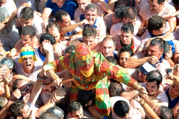 A tradicional festa do Cipotegato, em Tarazona (Zaragoza, Aragón) 