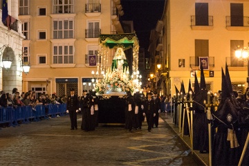 Procesión en la Semana Santa de Gandía (Valencia)