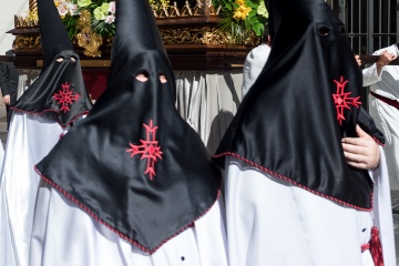 Procissão na Semana Santa de Gandía (Valencia)