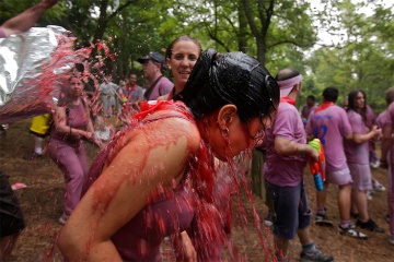 Batalla del Vino de Haro, en La Rioja